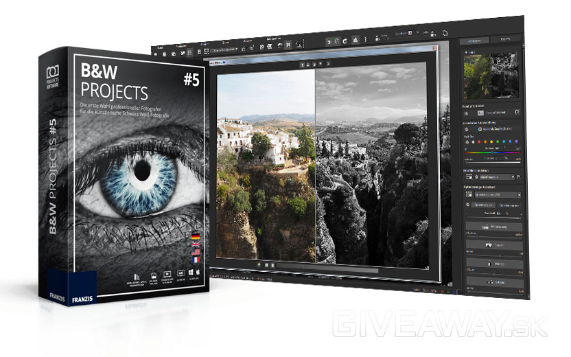 Franzis BLACK and WHITE Projects v.5