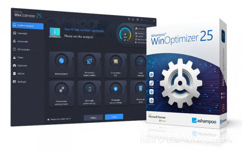  Ashampoo WinOptimizer 25